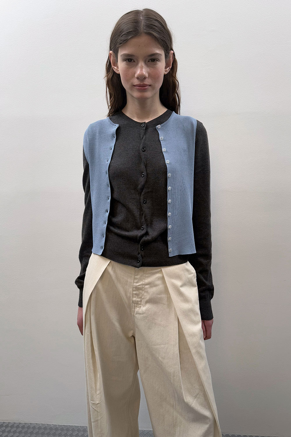 RELAXED WIDE DENIM PANTS