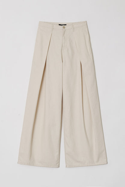 RELAXED WIDE DENIM PANTS