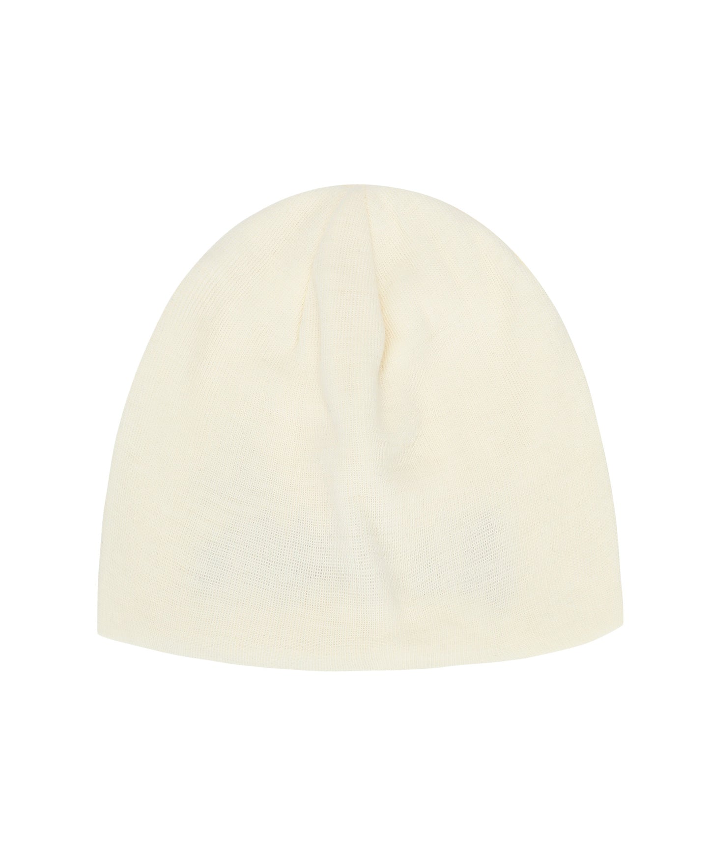CROSS PATCHED LOGO BEANIE_IVORY