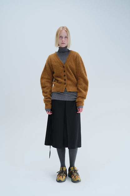 MOHAIR SILHOUETTE CARDIGAN