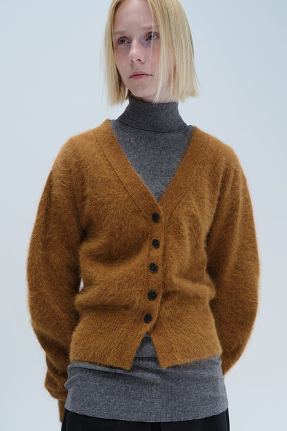 MOHAIR SILHOUETTE CARDIGAN