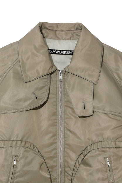 Padded Quad Bomber Jacket, Queasy