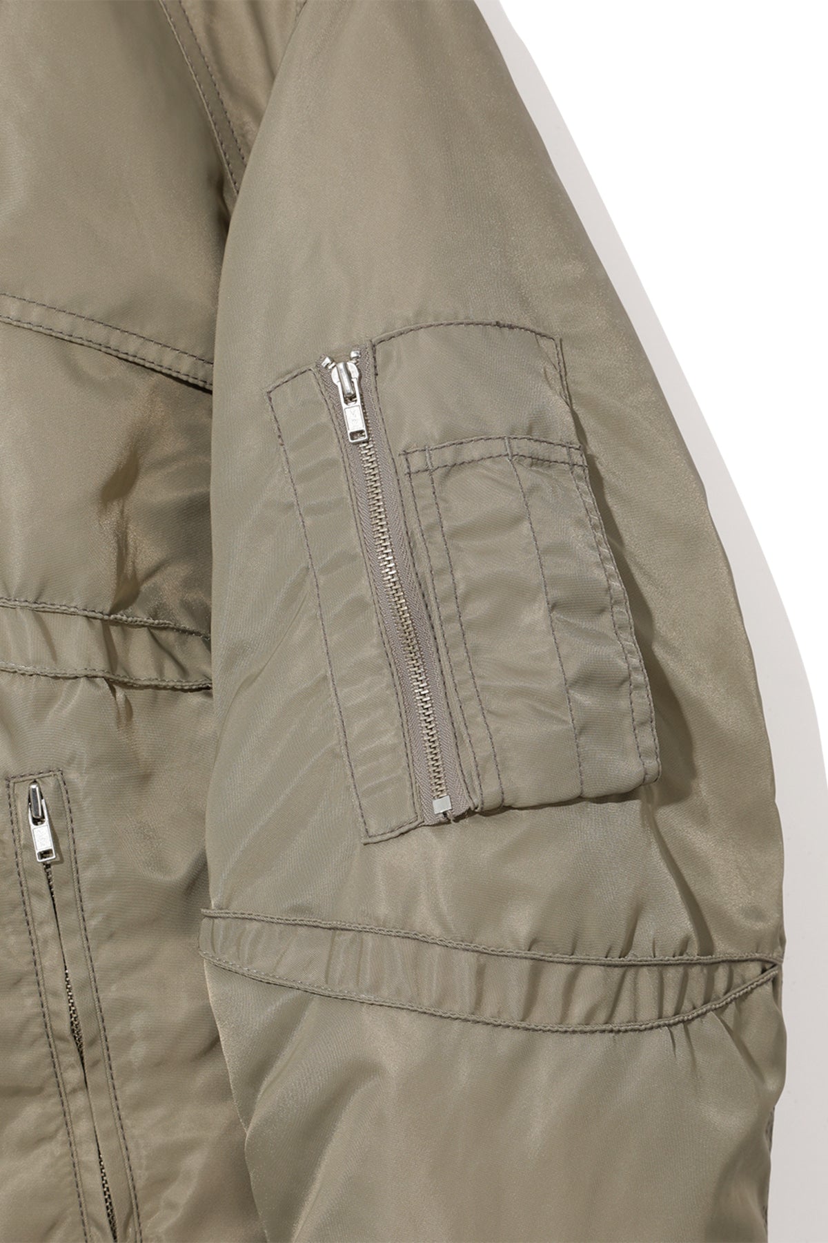 Padded Quad Bomber Jacket, Queasy