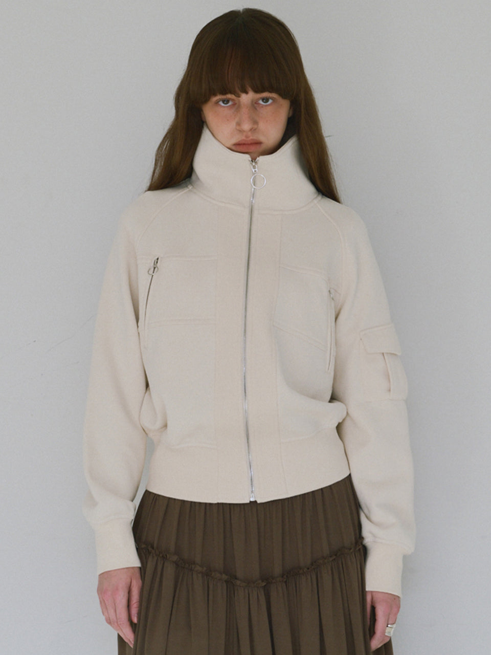 Jersey Short Bomber Jacket