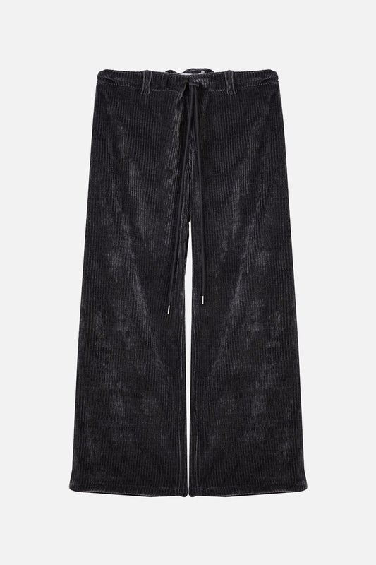 CORDUROY STRING PANTS / CHARCOAL