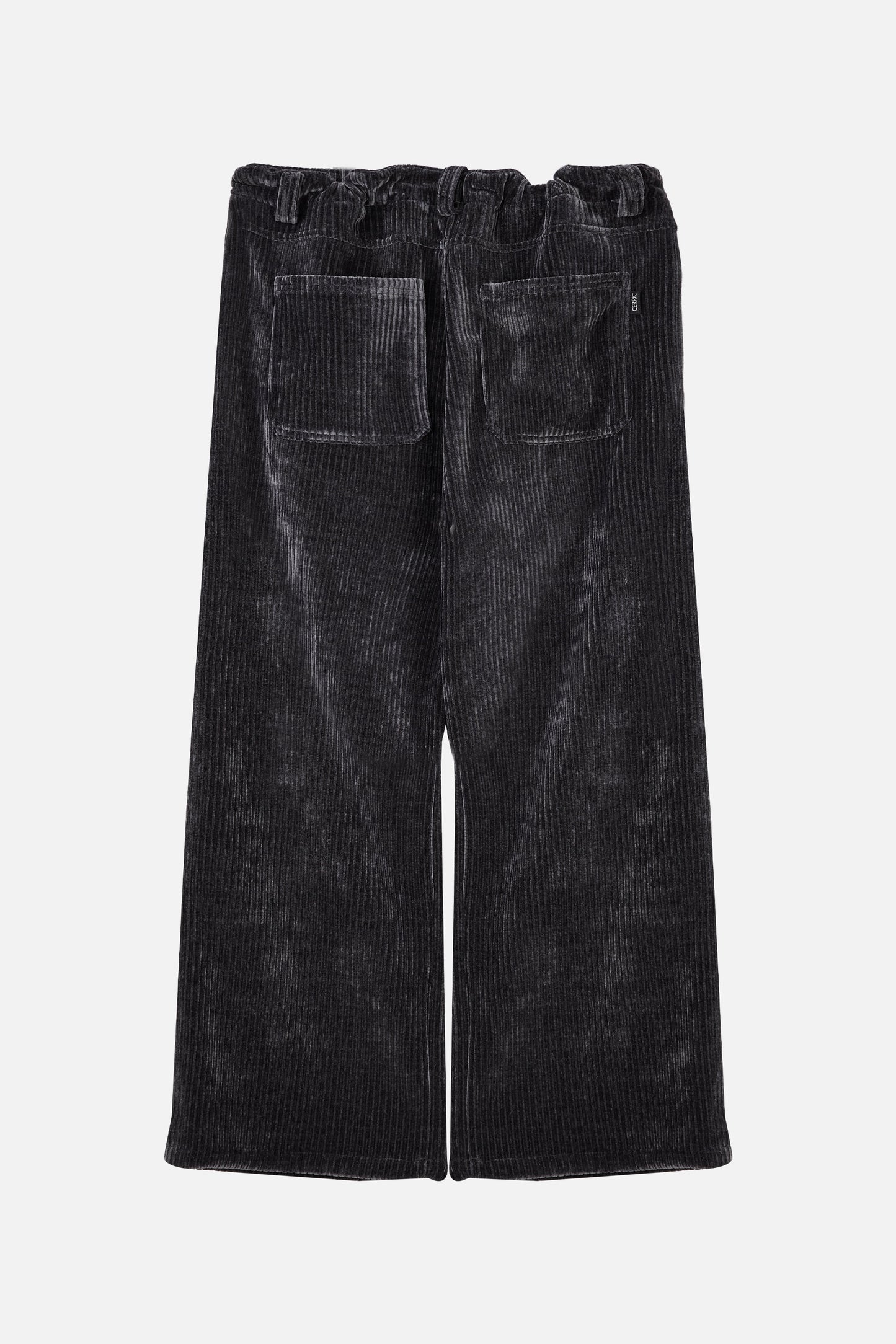CORDUROY STRING PANTS / CHARCOAL