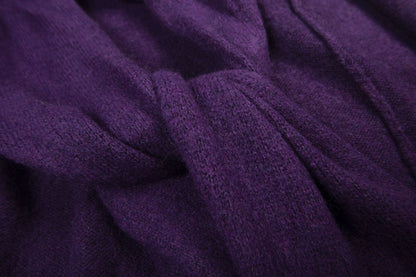 Dusk's End Knitted Top in Purple
