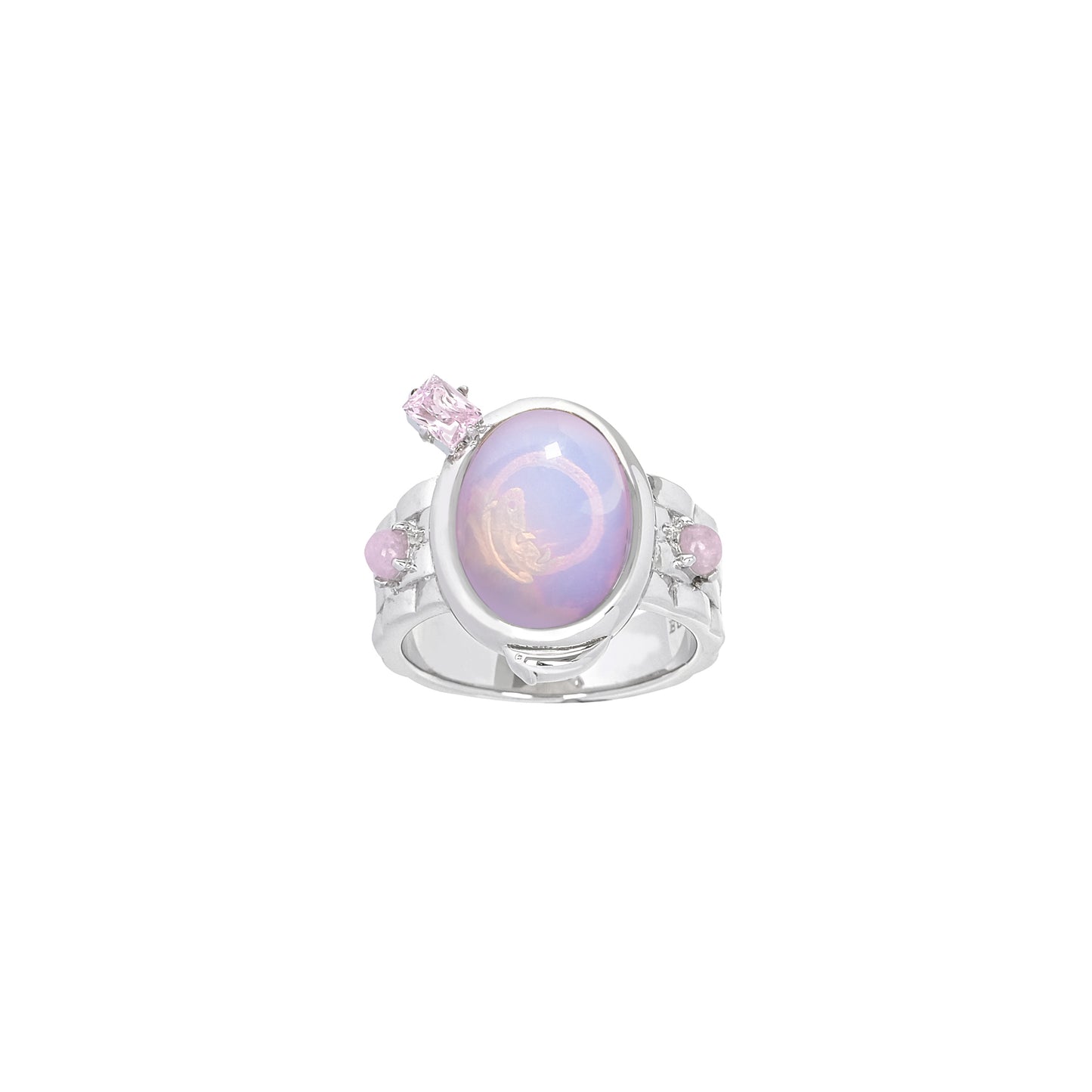 Color-Changing Dragon Chain Ring