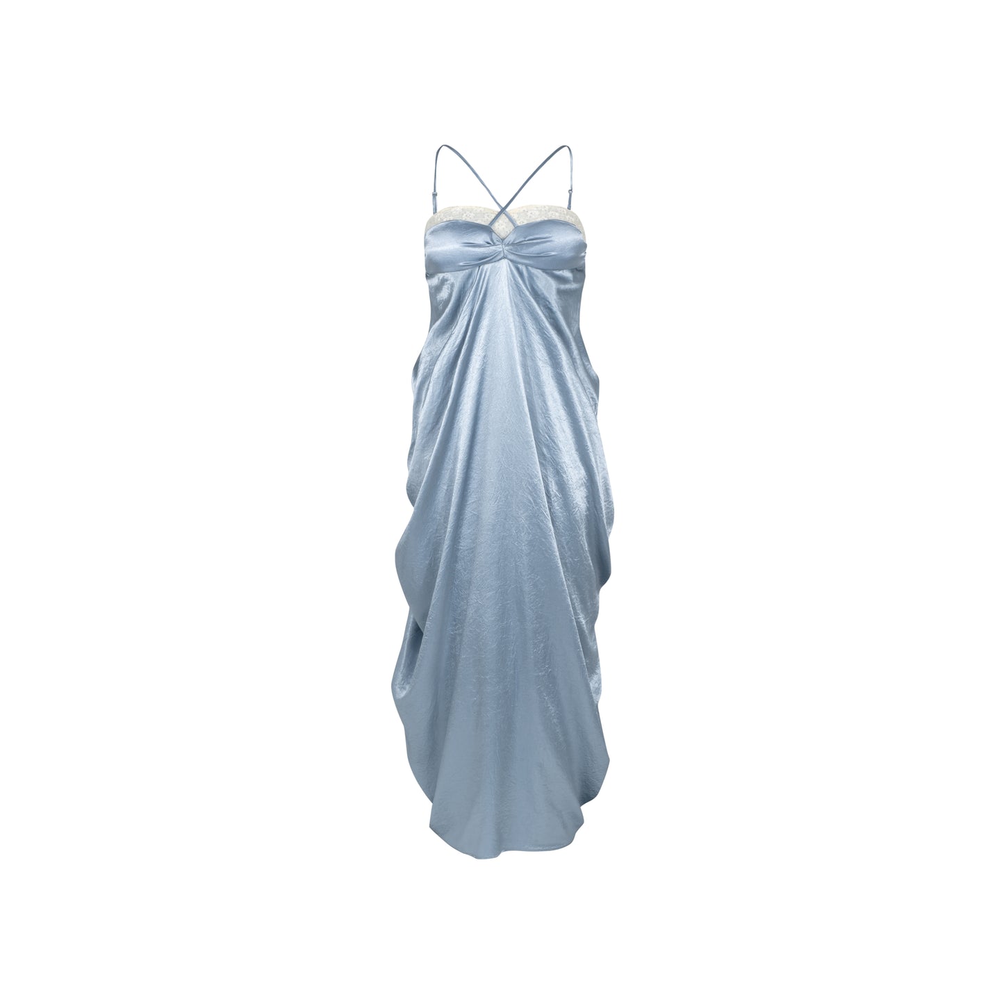 Glacier Blue Maxi Dress