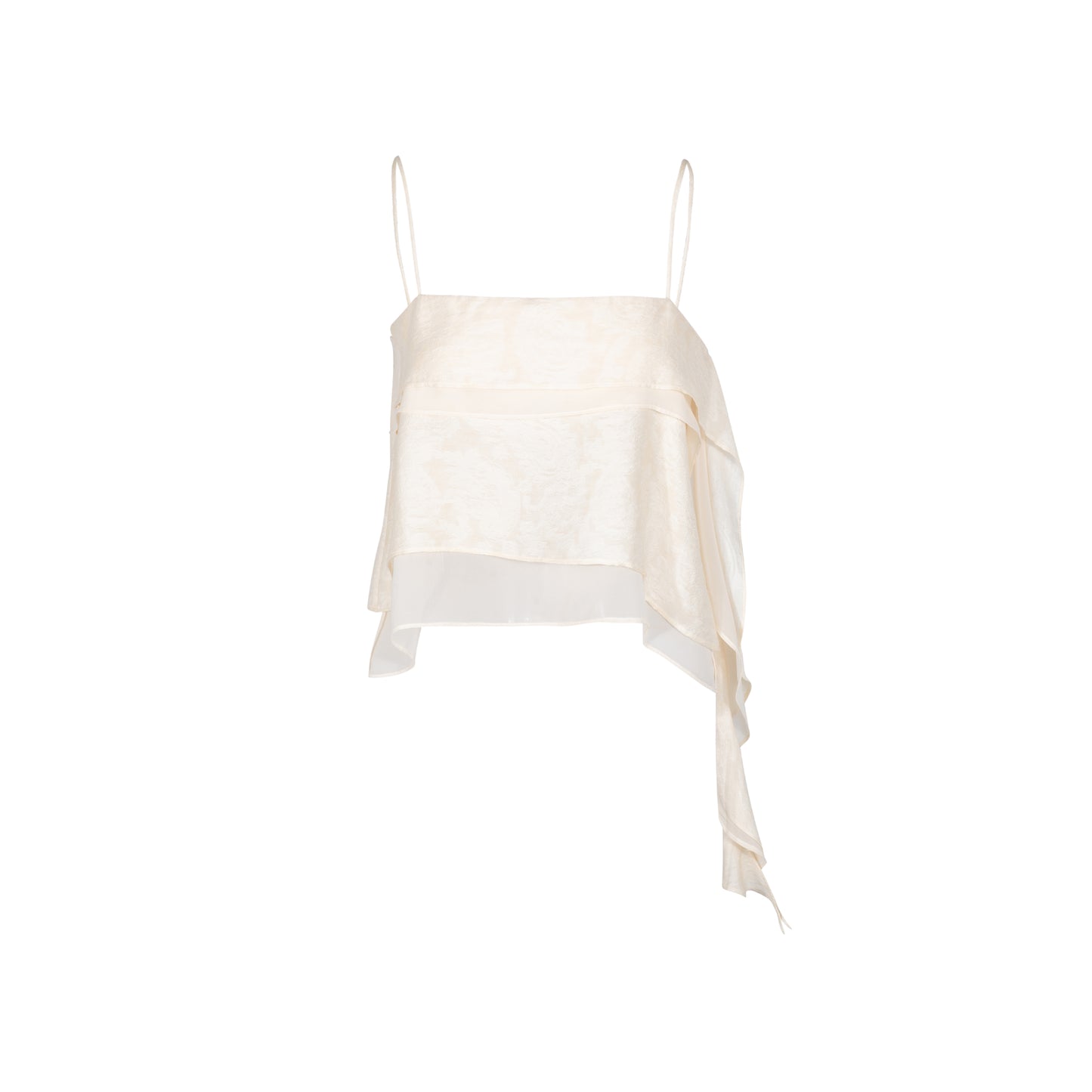 Cream Spaghetti Strap Top