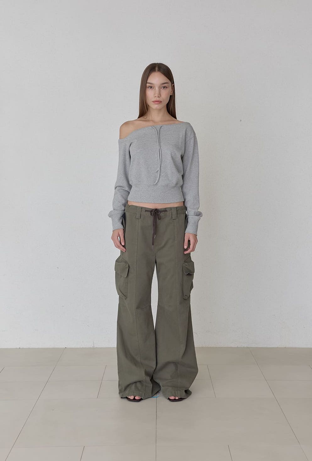 COMFY COTTON CARGO PANTS KHAKI
