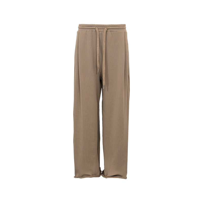 Drawstring Wide-Leg Pants