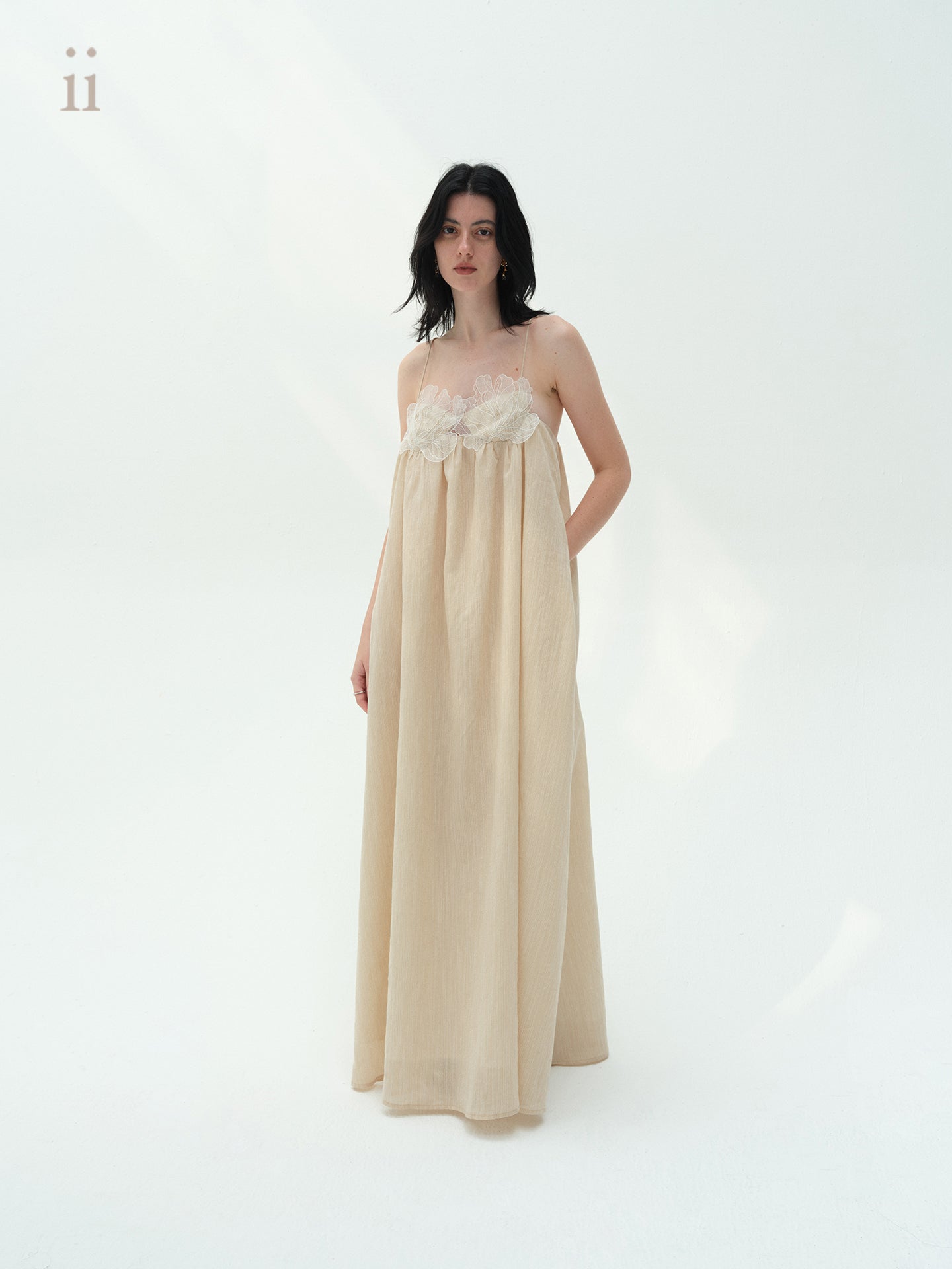 Paper Stripes Iris Dress