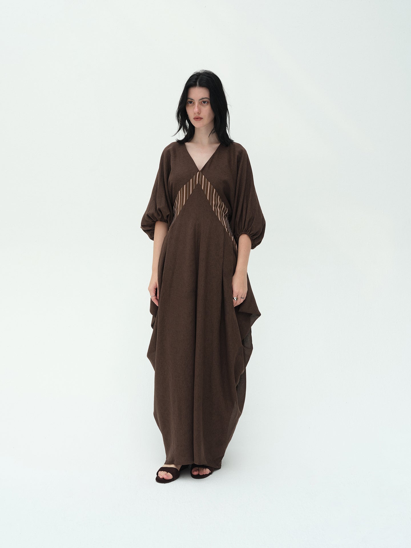 Umber Elegant Dress