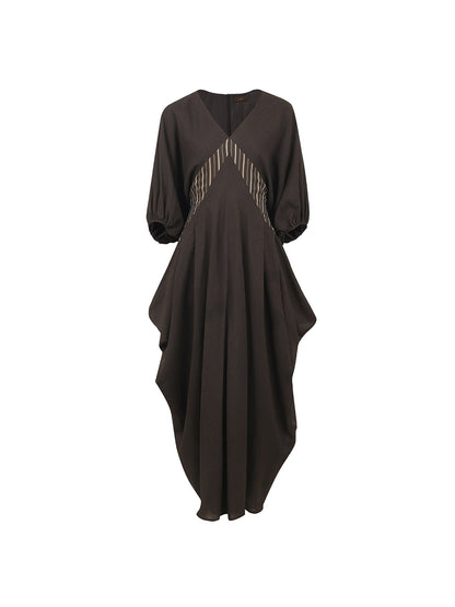 Umber Elegant Dress