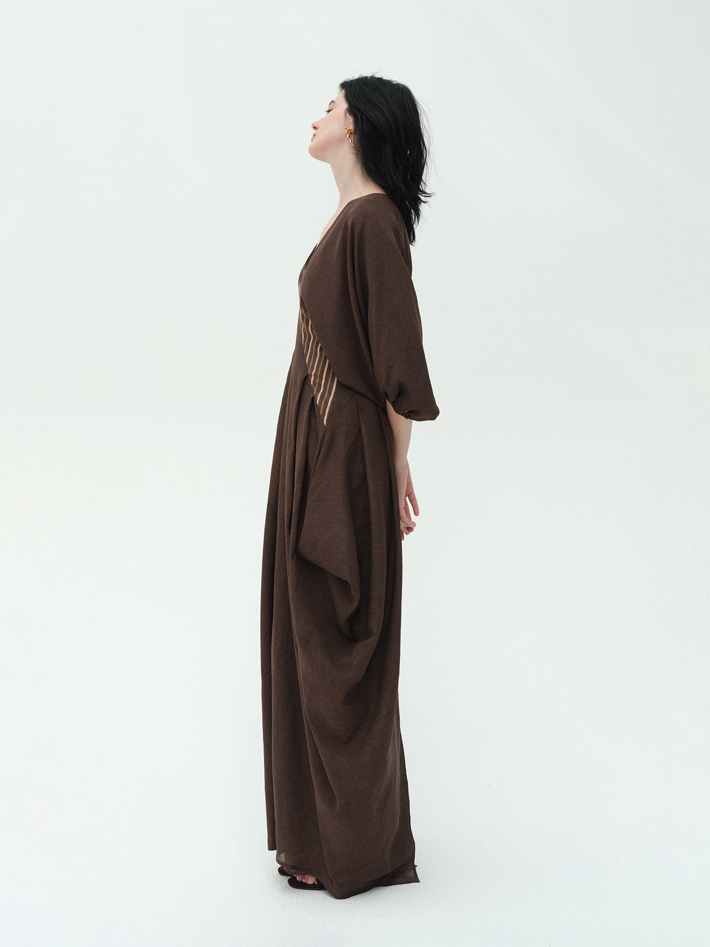 Umber Elegant Dress