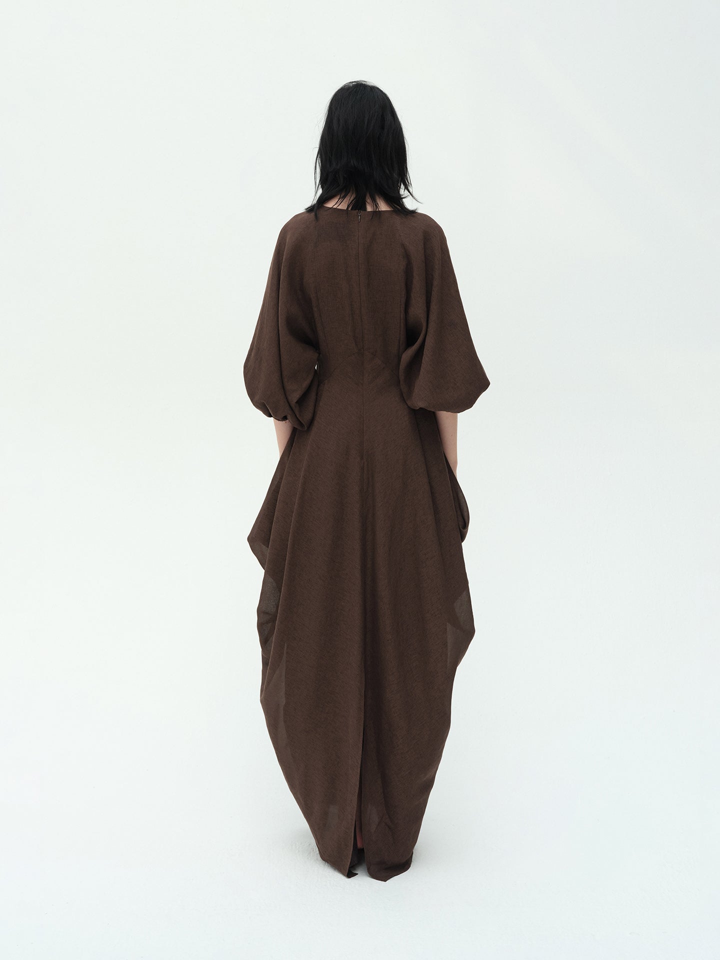 Umber Elegant Dress