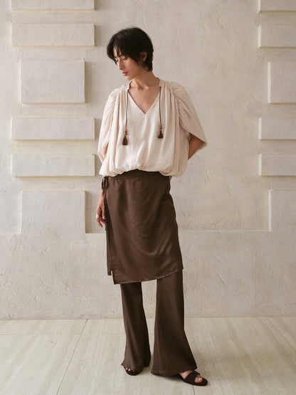 Umber Grace Skirt Pants