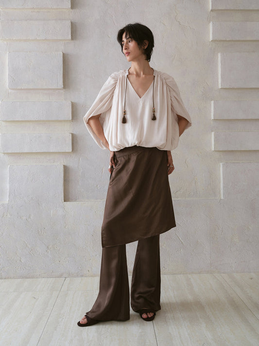 Umber Grace Skirt Pants