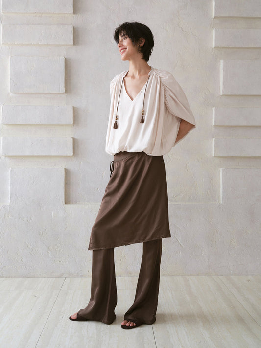 Umber Grace Skirt Pants