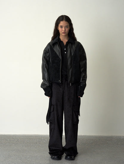 dollhaus-lether-flight-puffer-jacket-black