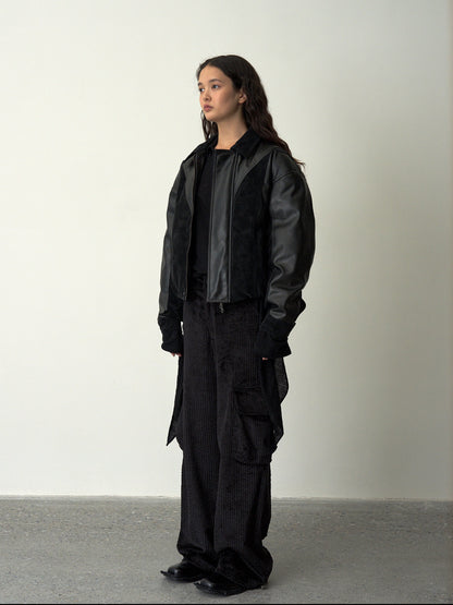 dollhaus-lether-flight-puffer-jacket-black