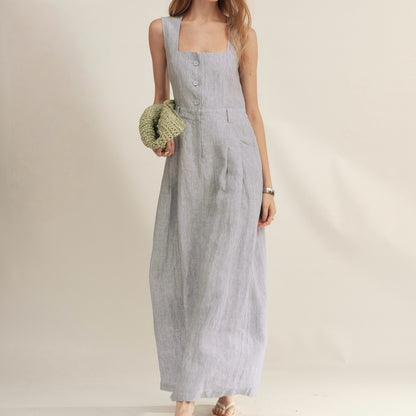 Classic Color-Spun Tank Midi Dress
