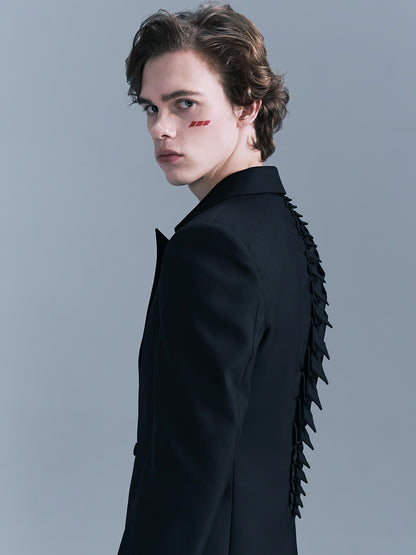 Dragon Skeleton Men's Suit (Black)