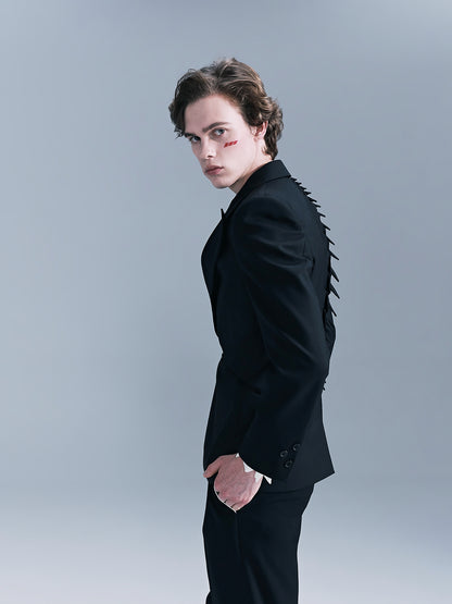 Dragon Skeleton Men's Suit (Black)