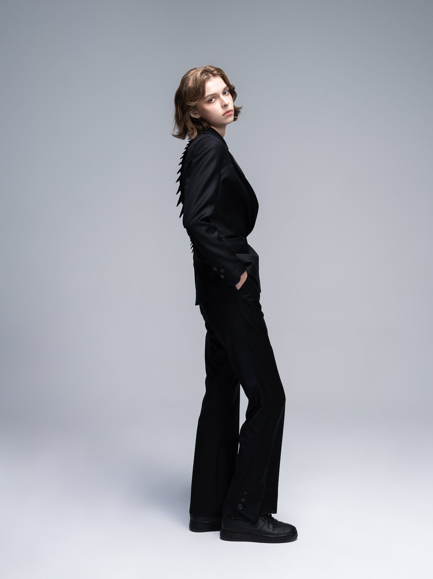 Dragon Skeleton Women's Suit (Black)