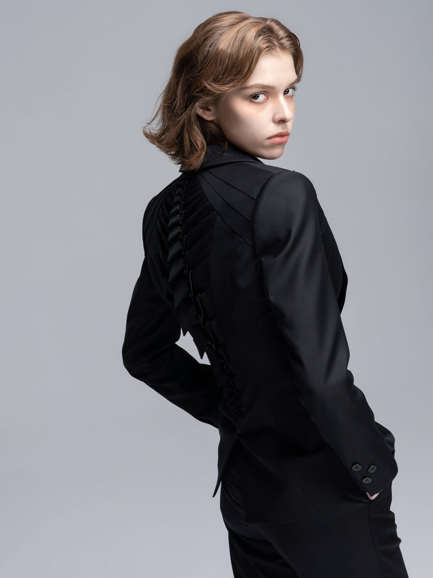 Dragon Skeleton Women's Suit (Black)