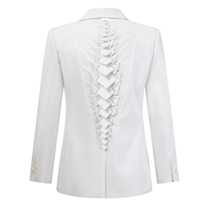 Dragon Skeleton Men's Suit (White)