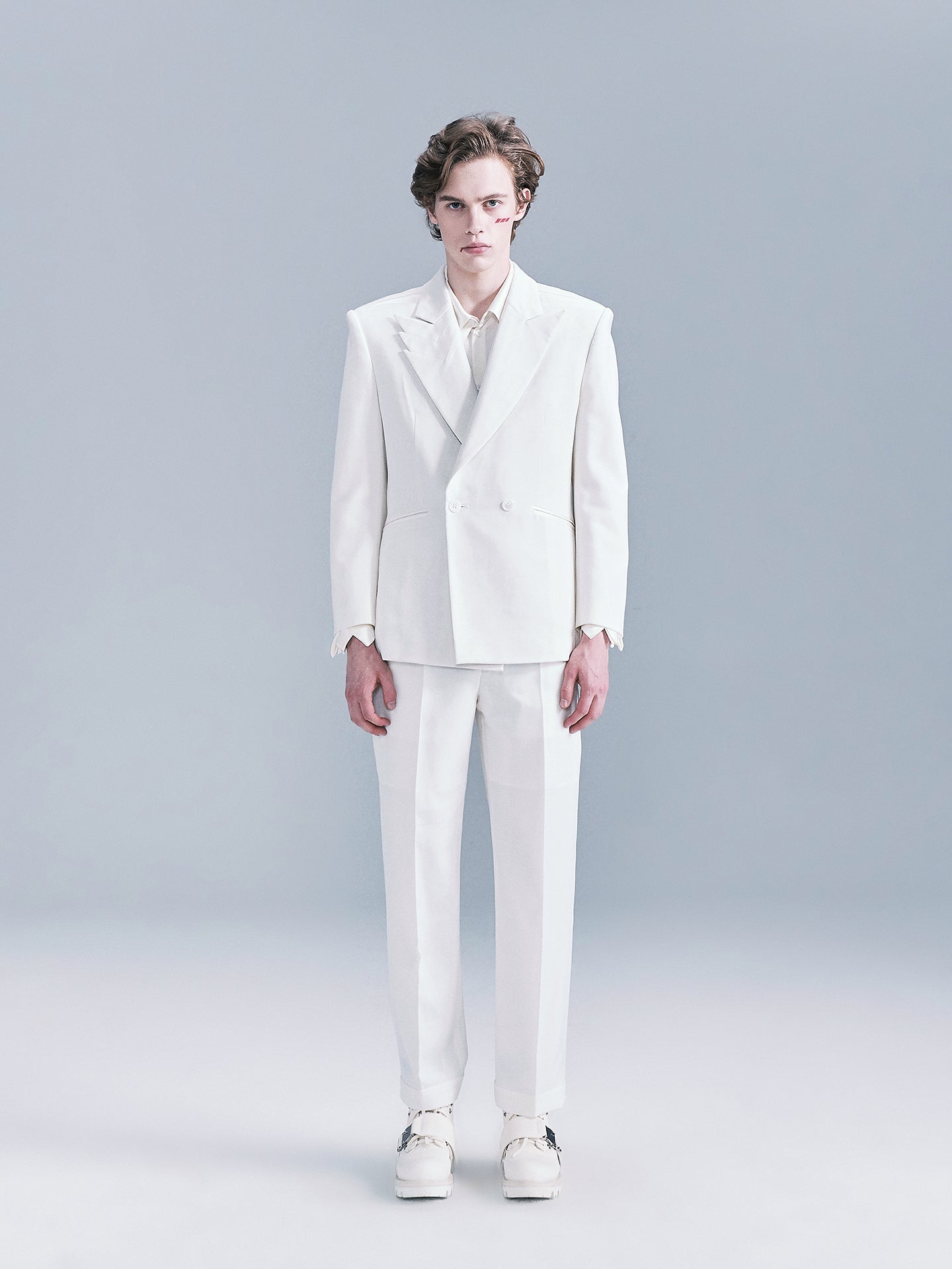 Dragon Skeleton Men's Suit (White)