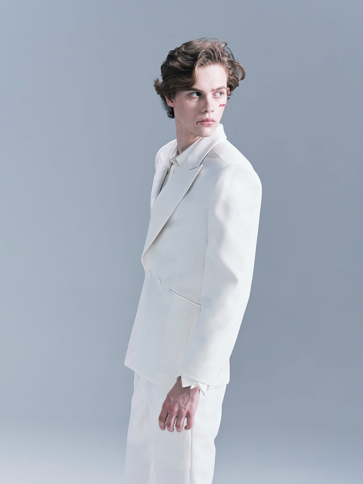 Dragon Skeleton Men's Suit (White)