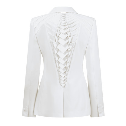 Dragon Skeleton Women's Suit (White)
