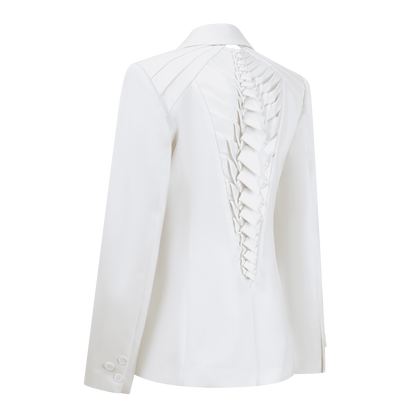 Dragon Skeleton Women's Suit (White)