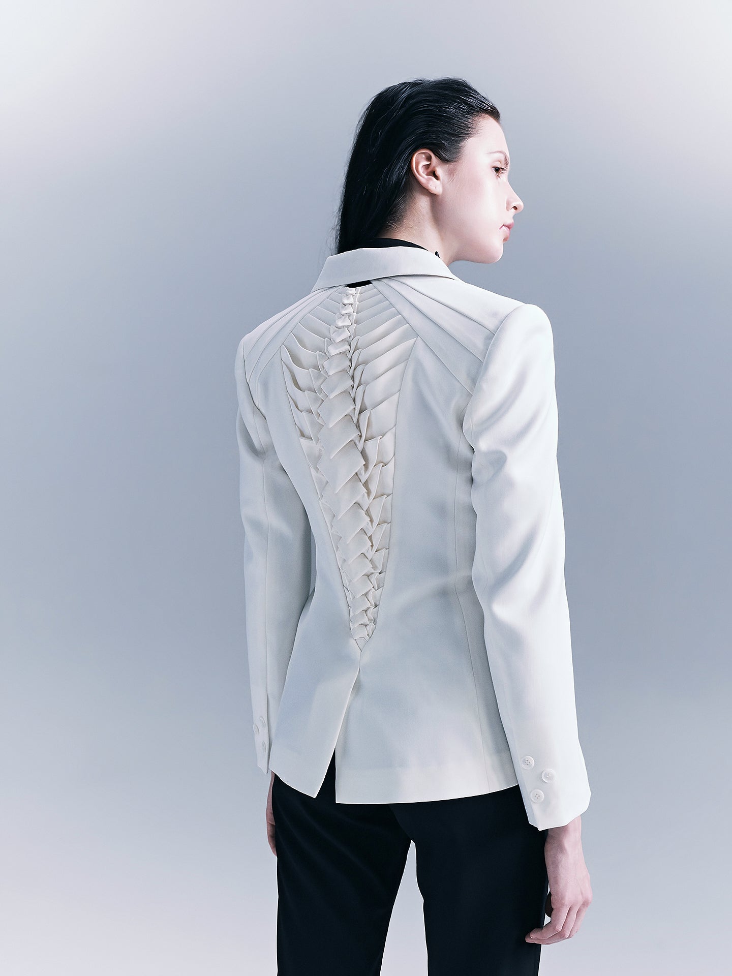 Dragon Skeleton Women's Suit (White)