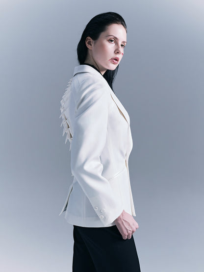 Dragon Skeleton Women's Suit (White)