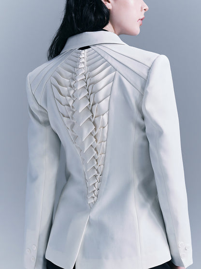 Dragon Skeleton Women's Suit (White)