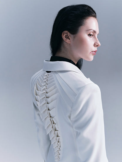 Dragon Skeleton Women's Suit (White)