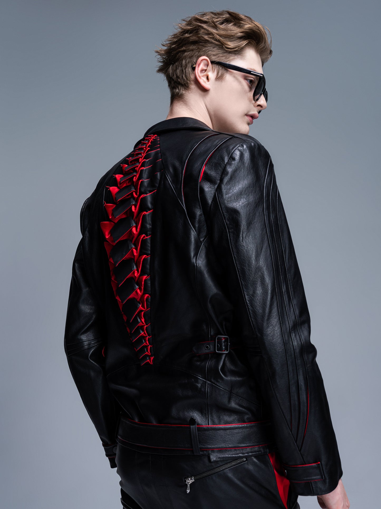 Dragon Skeleton Leather Jacket