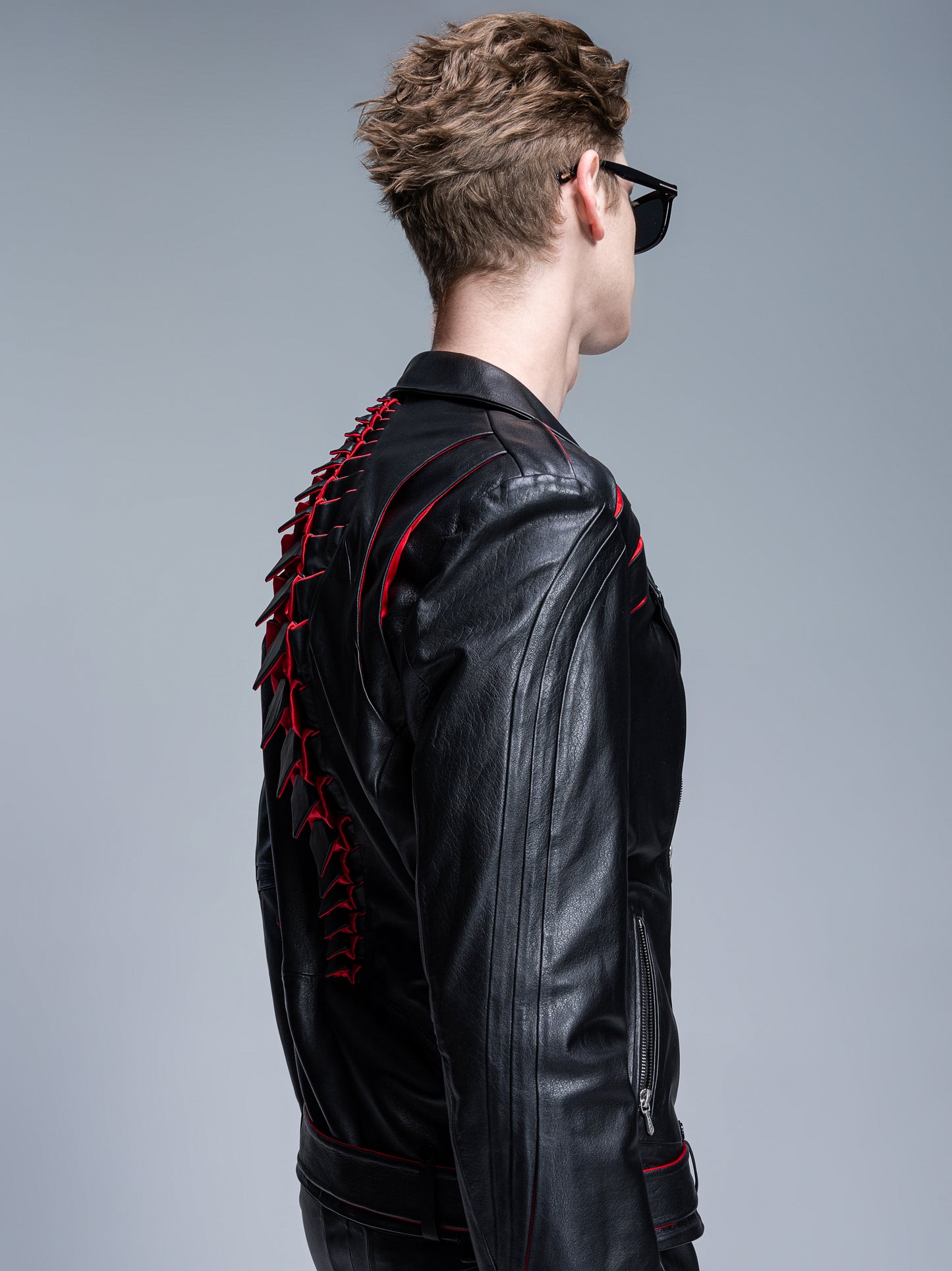 Dragon Skeleton Leather Jacket