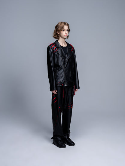 Dragon Skeleton Leather Jacket