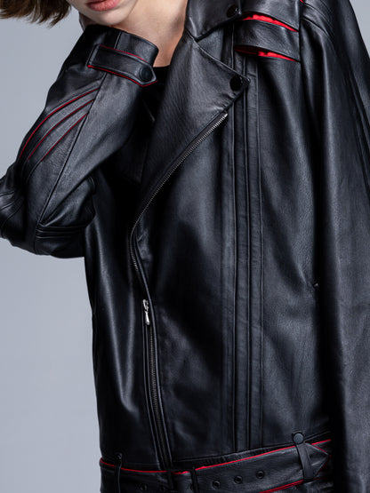 Dragon Skeleton Leather Jacket