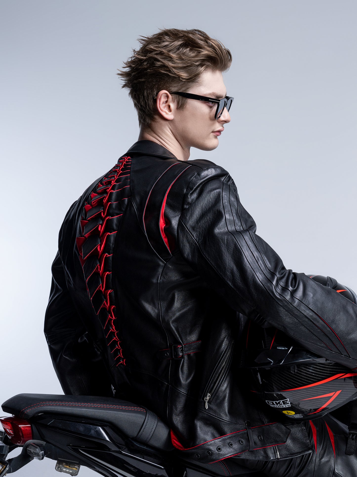 Dragon Skeleton Leather Jacket