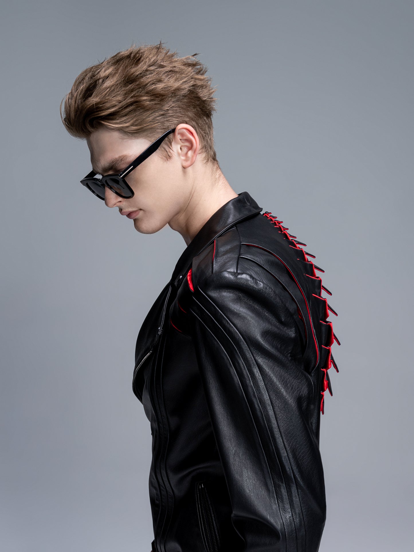 Dragon Skeleton Leather Jacket