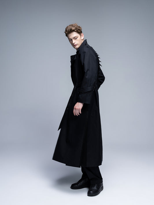 Dragon Skeleton Trench Coat
