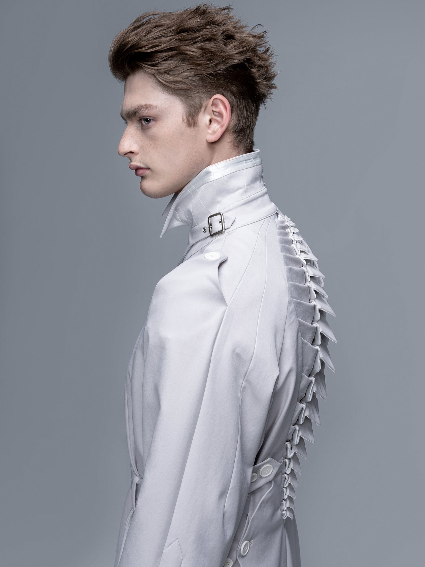 Dragon Skeleton Trench Coat