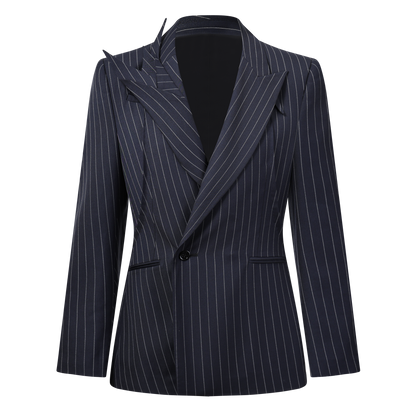 Bamboo leaf lapel suit set