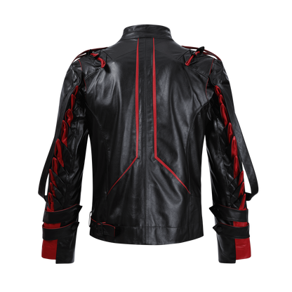 Snake Spike Leather Jacket